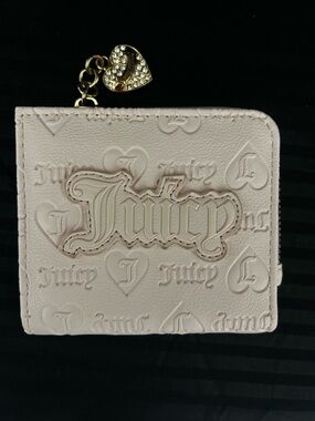 2023 Juicy couture embossed wallet 3.5”x 3.5”